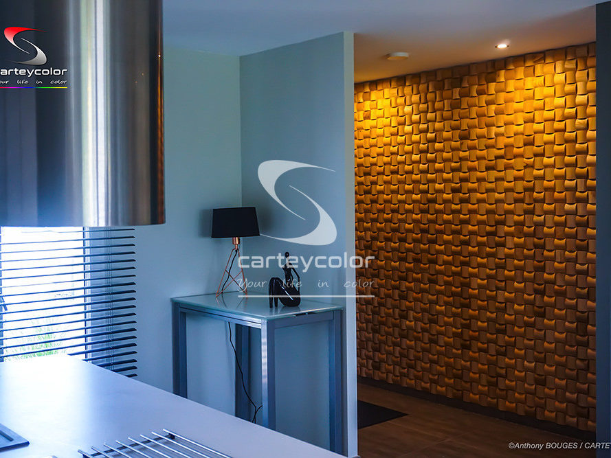 DONCOURT-LES-CONFLANS - Maison déco design moderne, entrée, finition haut de gamme - CARTEYCOLOR