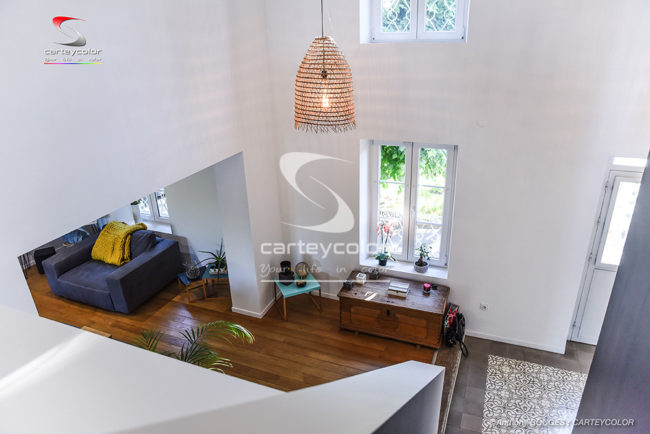 AY-SUR-MOSELLE - Maison déco design moderne, entrée peinture acrylique, fintion haut de gamme - CARTEYCOLOR