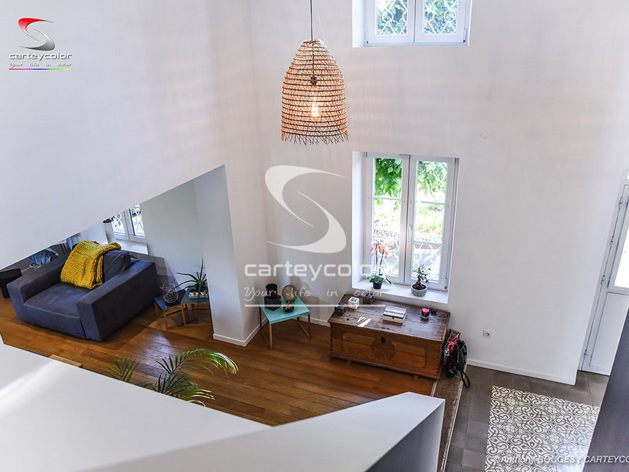 AY-SUR-MOSELLE - Maison déco design moderne, entrée peinture acrylique, fintion haut de gamme - CARTEYCOLOR