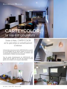 Article photos décoration design Maison&Jardin p60 - CARTEYCOLOR