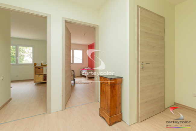 SILLY-SUR-NIED - Maison moderne extension mise en peinture des chambres - CARTEYCOLOR