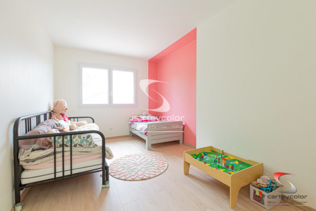 SILLY-SUR-NIED - Maison moderne extension mise en peinture des chambres - CARTEYCOLOR