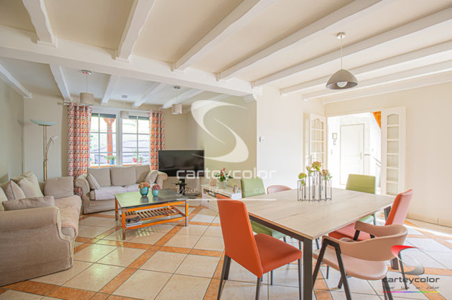 BRONVAUX - Maison moderne, mise en peinture - CARTEYCOLOR