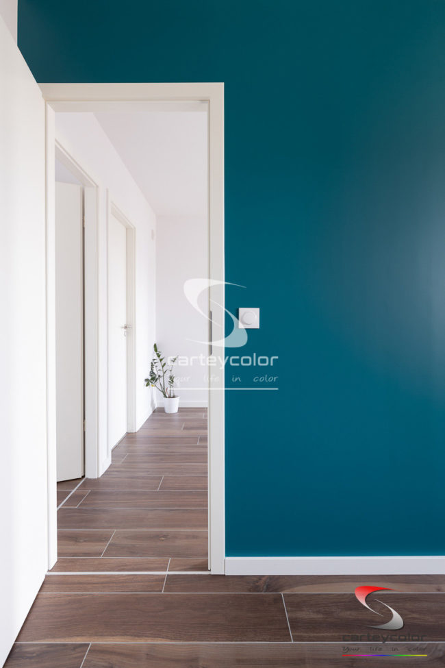 EVRANGE - Maison moderne, mise en peinture - CARTEYCOLOR