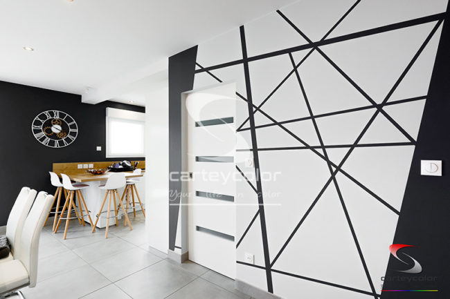 CHARLY-ORADOUR - Maison moderne mise en peinture - CARTEYCOLOR