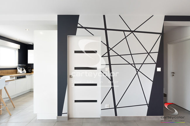 CHARLY-ORADOUR - Maison moderne mise en peinture - CARTEYCOLOR