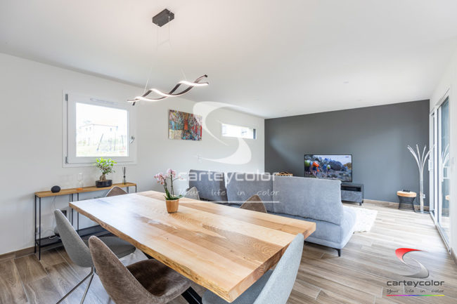 SAULNY - Déco design moderne contemporain mise en peinture - CARTEYCOLOR