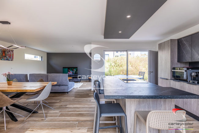 SAULNY - Déco design moderne contemporain mise en peinture - CARTEYCOLOR