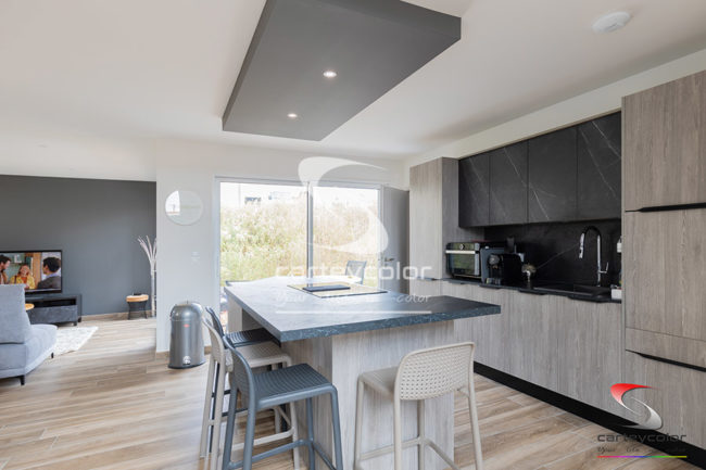 SAULNY - Déco design moderne contemporain mise en peinture - CARTEYCOLOR