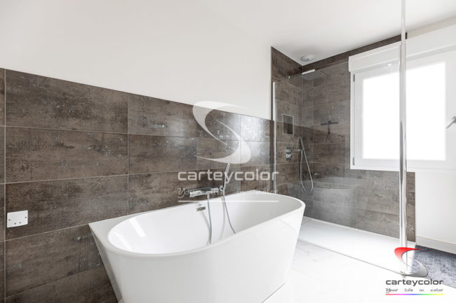 SAULNY - Déco design moderne contemporain mise en peinture - CARTEYCOLOR