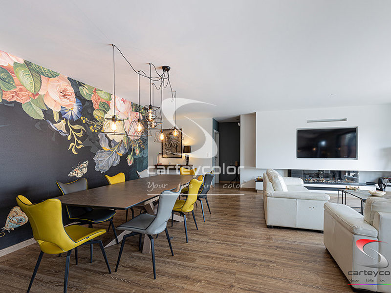 YUTZ - Déco design moderne contemporain mise en peinture - CARTEYCOLOR