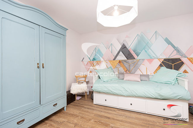 YUTZ - Déco design moderne contemporain mise en peinture - CARTEYCOLOR