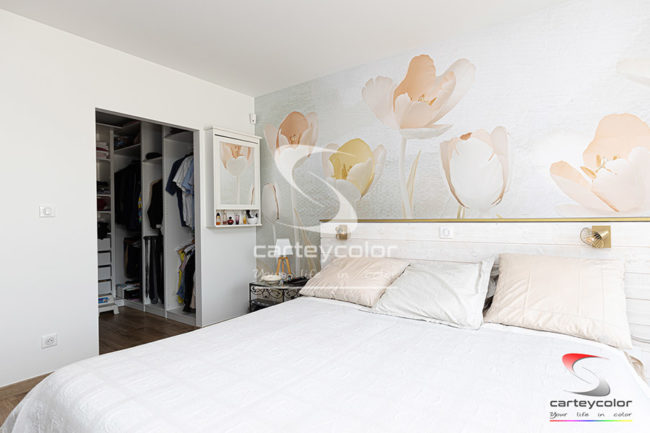 YUTZ - Déco design moderne contemporain mise en peinture - CARTEYCOLOR