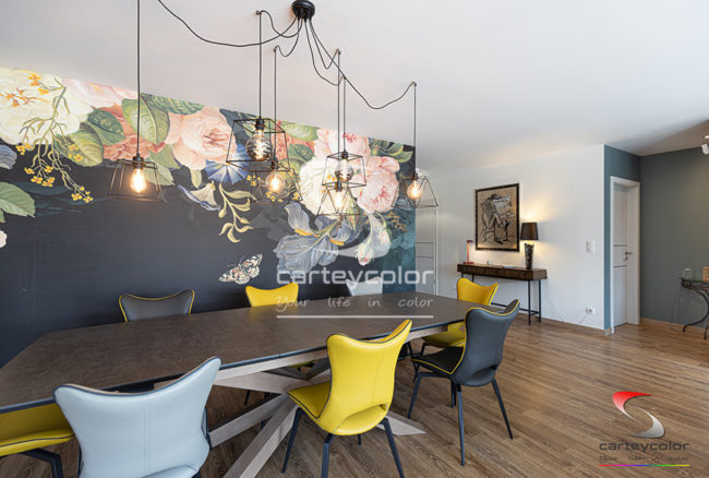 YUTZ - Déco design moderne contemporain mise en peinture - CARTEYCOLOR