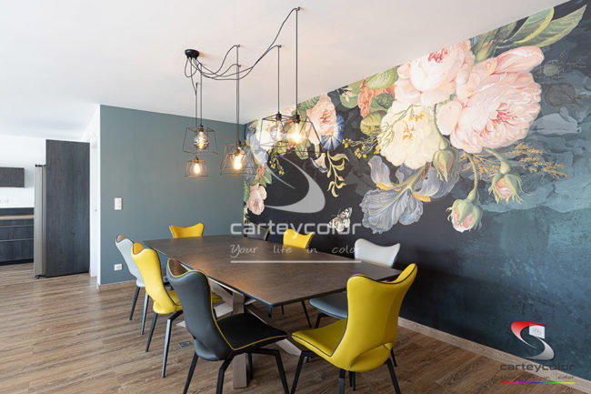 YUTZ - Déco design moderne contemporain mise en peinture - CARTEYCOLOR