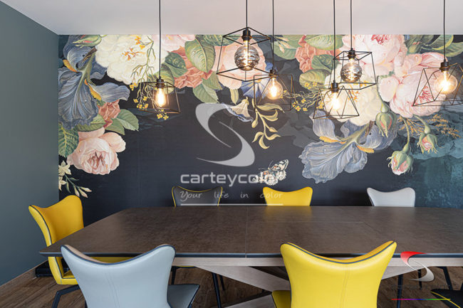 YUTZ - Déco design moderne contemporain mise en peinture - CARTEYCOLOR