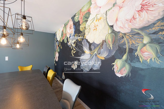 YUTZ - Déco design moderne contemporain mise en peinture - CARTEYCOLOR