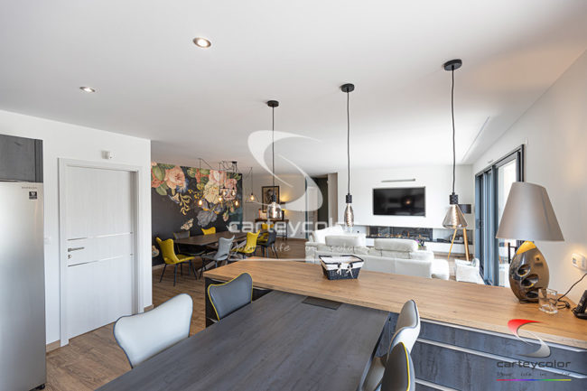 YUTZ - Déco design moderne contemporain mise en peinture - CARTEYCOLOR